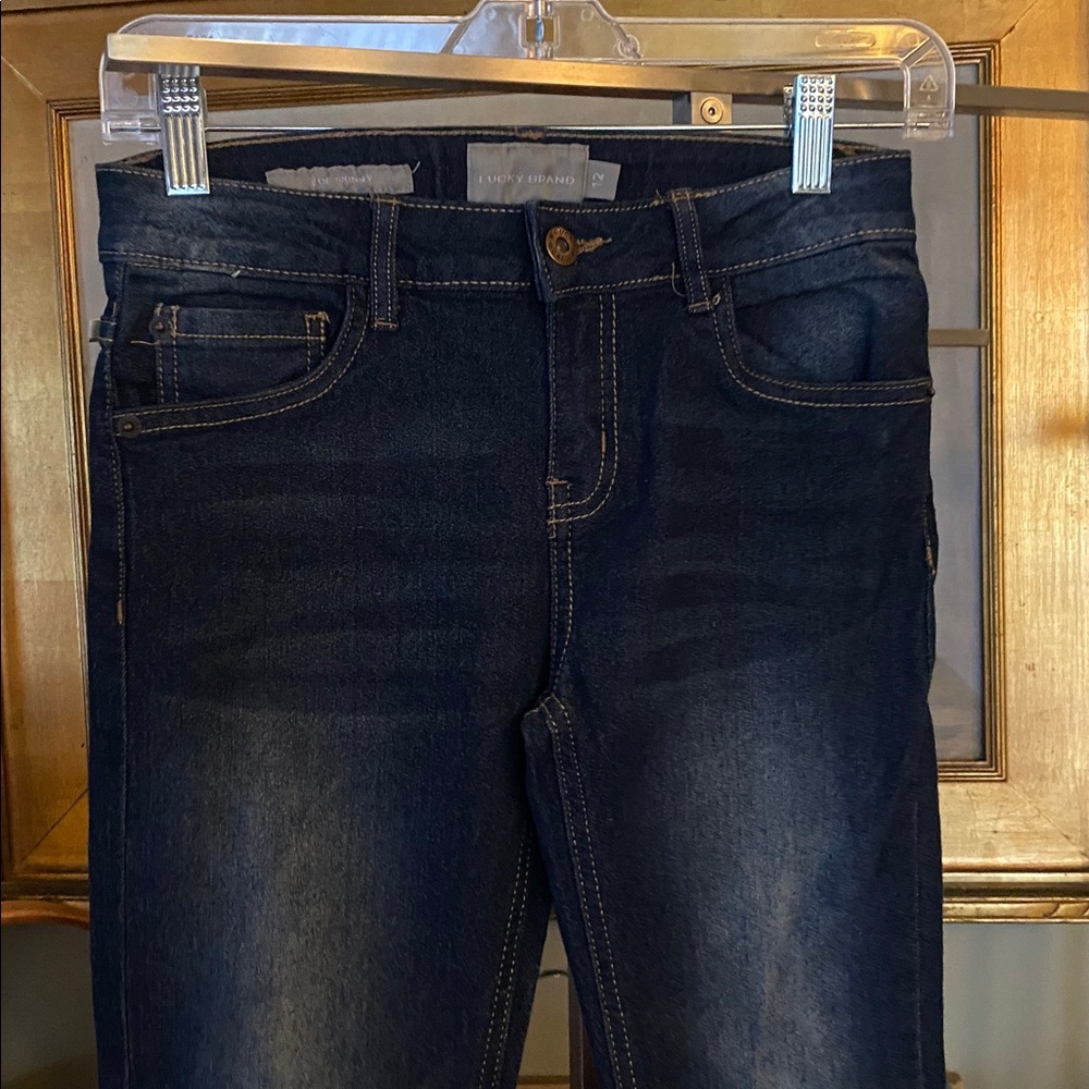 Lucky Brand Zoe Skinny Fit 5-Pocket Denim Jeans Youth 12 (Y402)